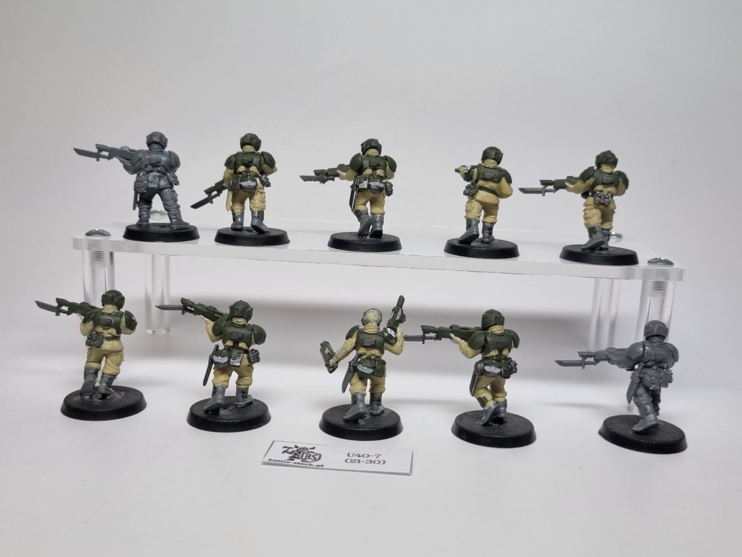 40k IG cadian shock troops