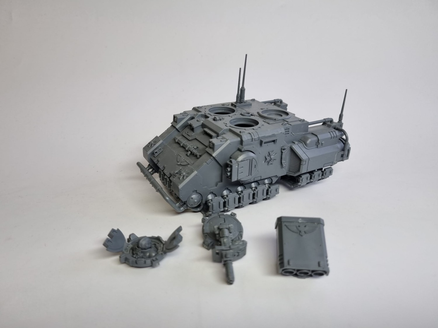 40k combat patrol black templars lekko konwertowany