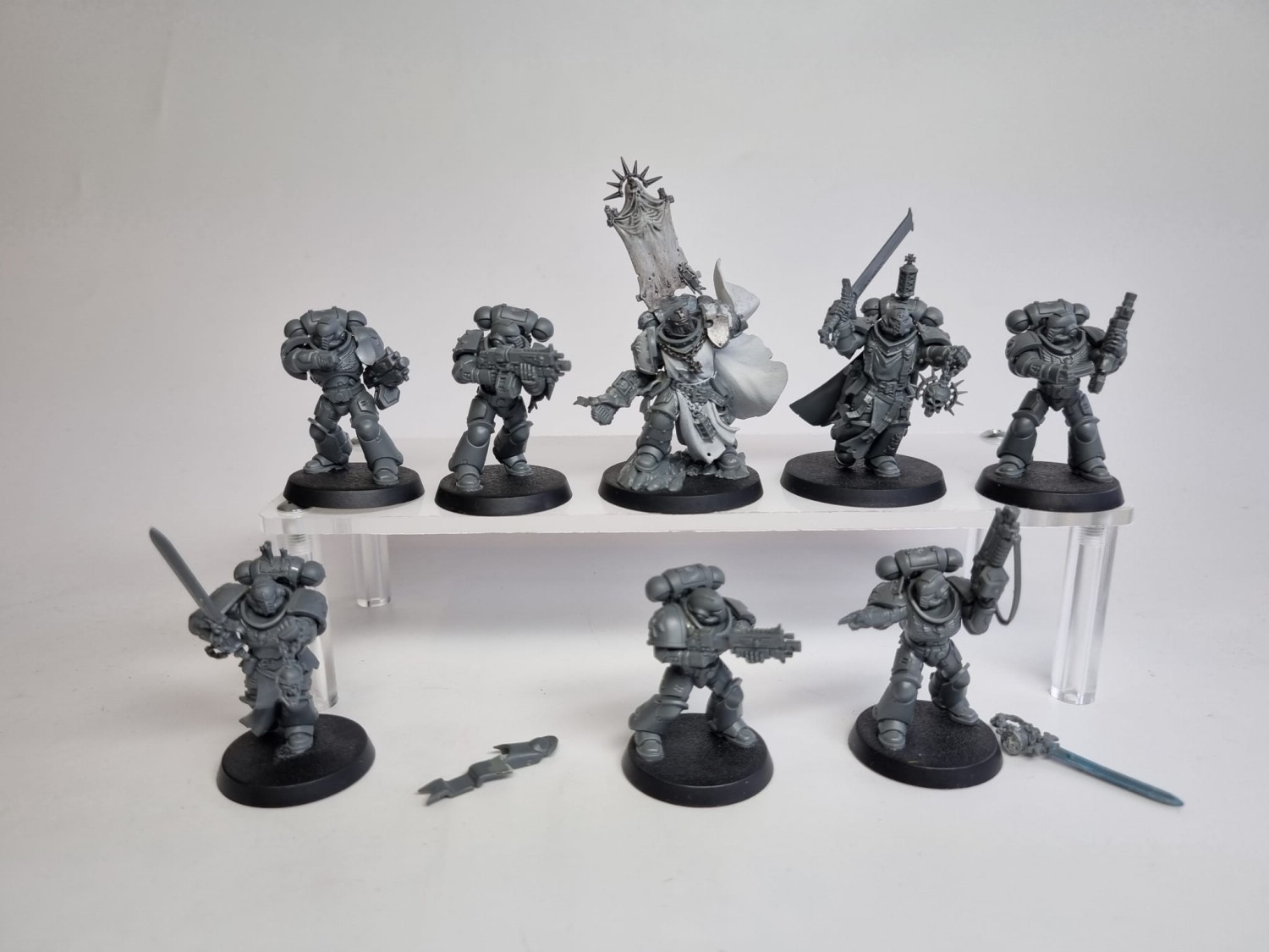 40k combat patrol black templars lekko konwertowany