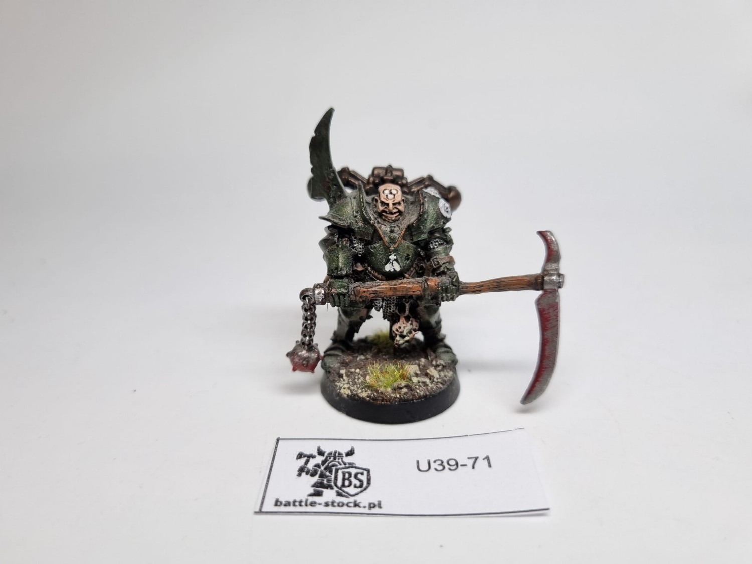 40k Nurgle champion konwersja
