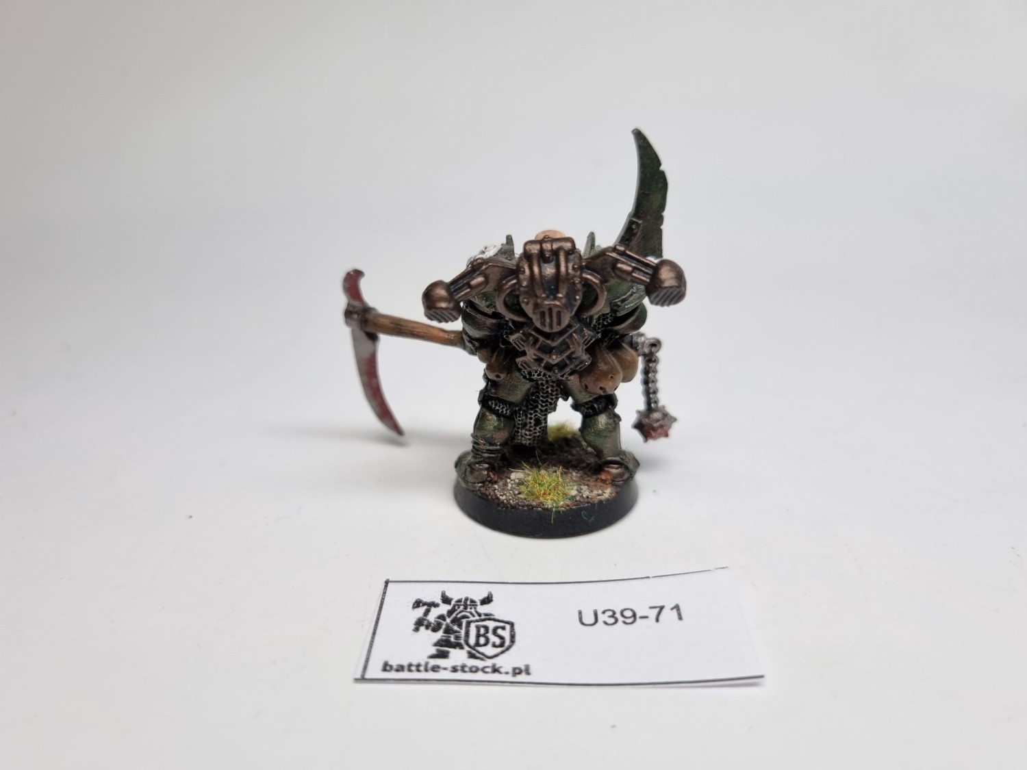 40k Nurgle champion konwersja