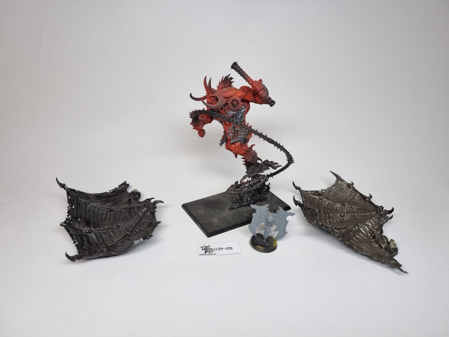 40k CSM bloodthirster z uszkodzeniami i brakami