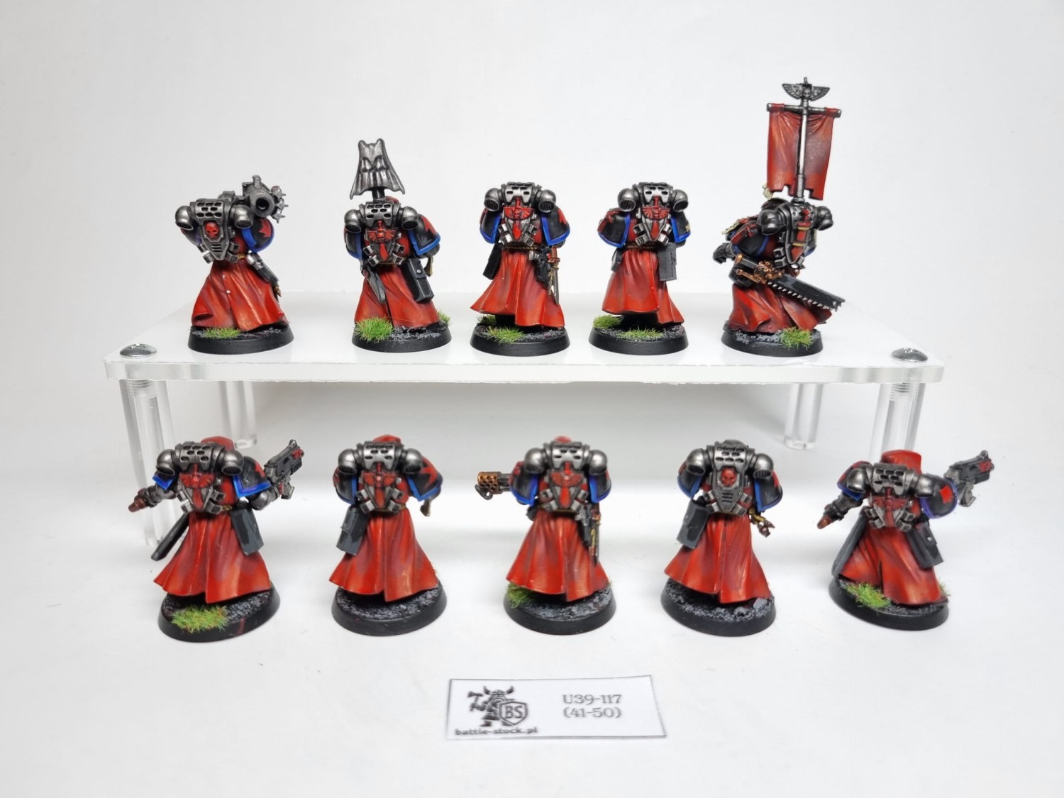 40k SM tactical płaszcze