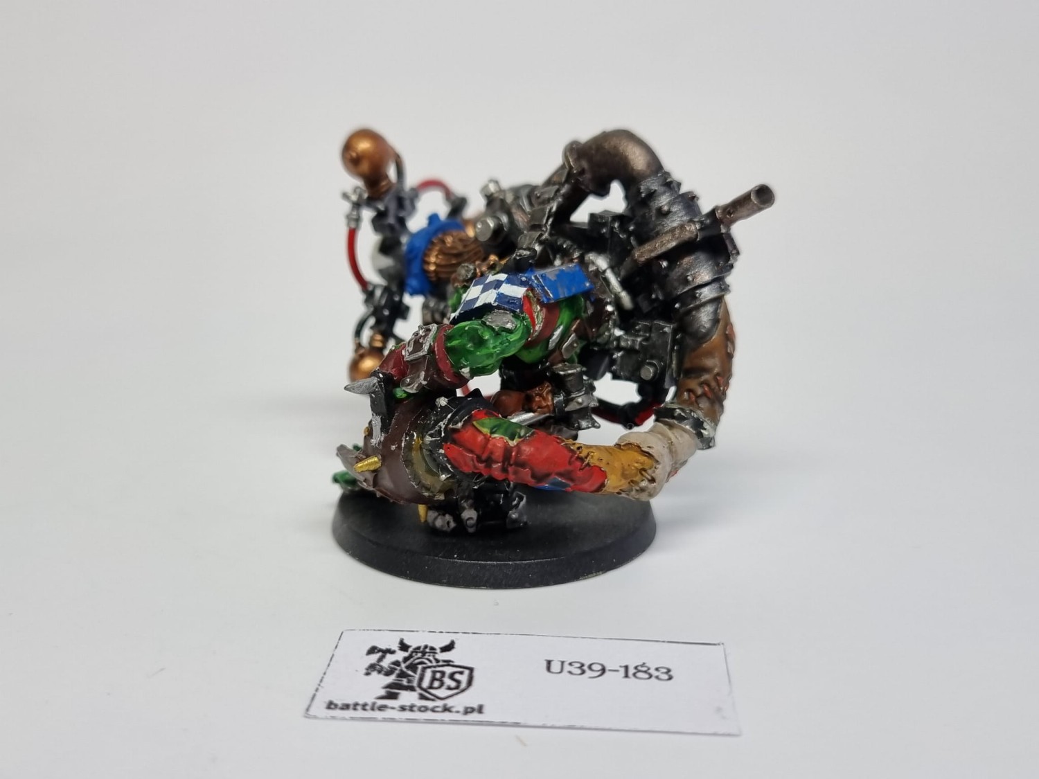 40k mekk boy with shokk attack gun