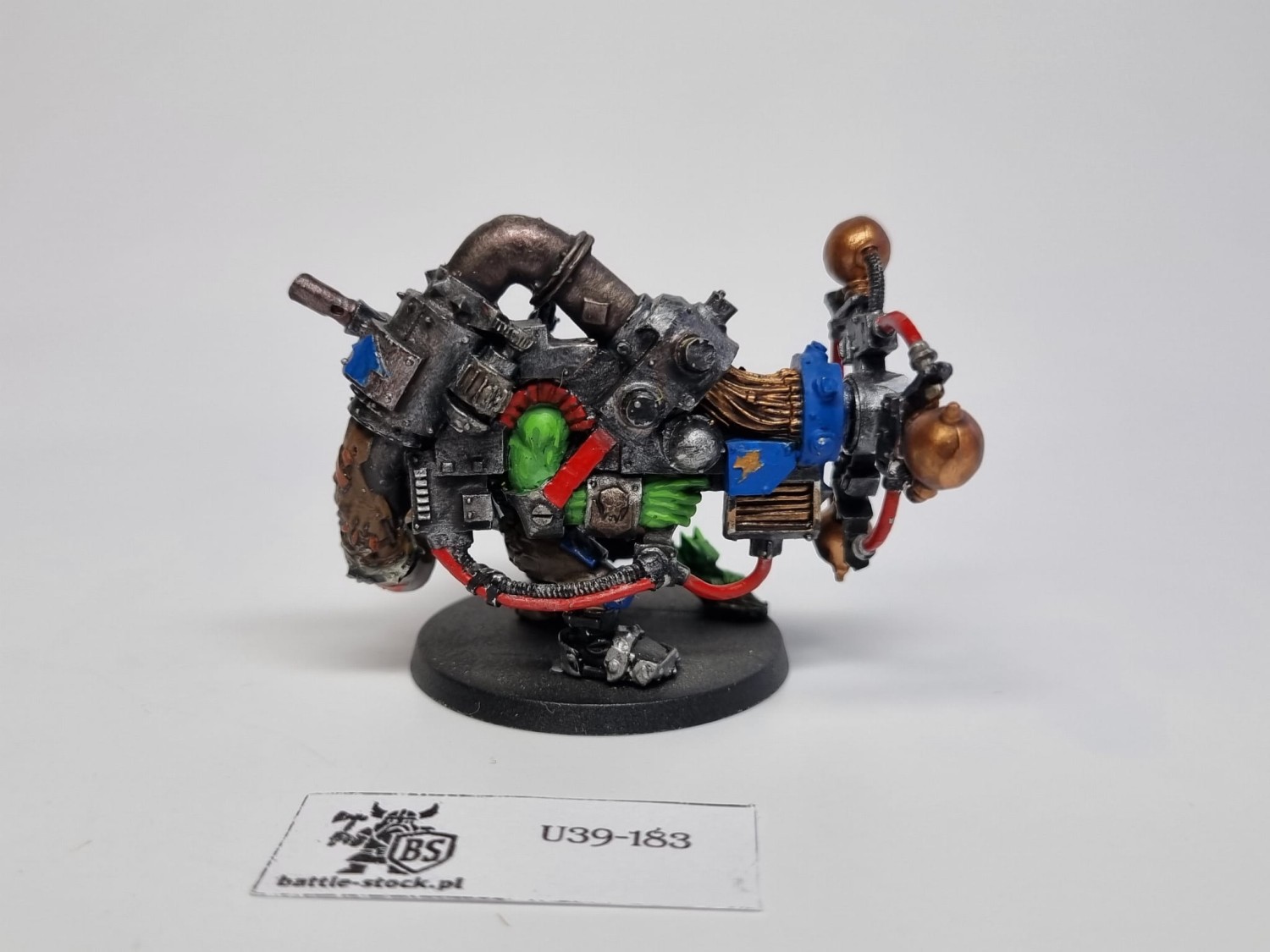 40k mekk boy with shokk attack gun