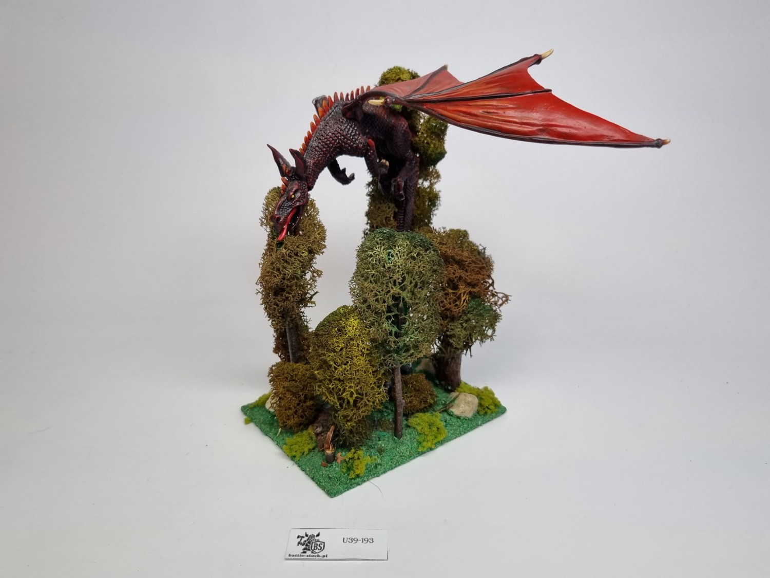 smok uszkodzony bez skrzydła