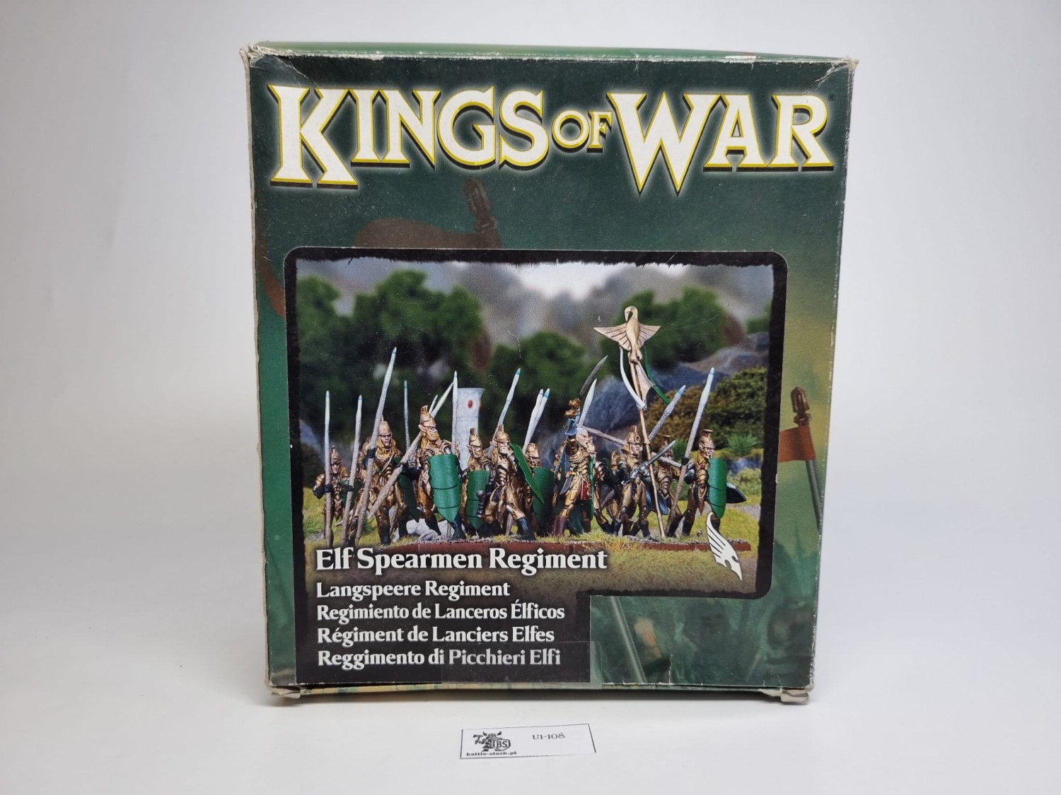 WFB HE elf spearmen regiment KoW