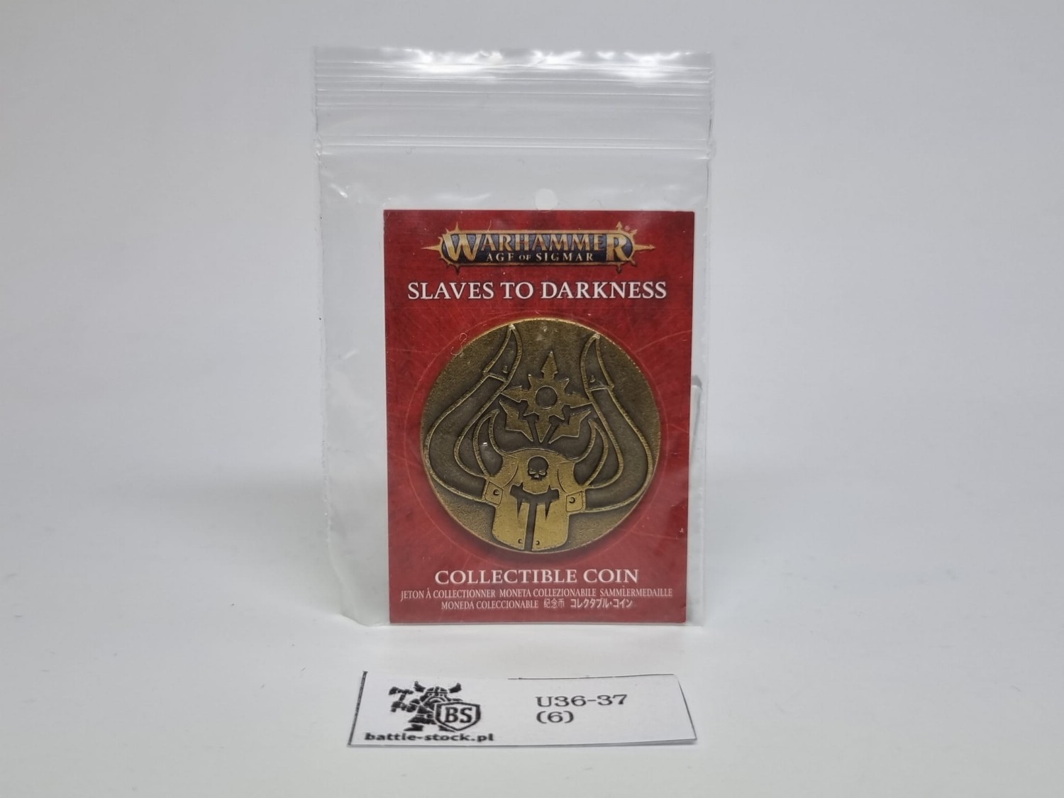 Collectible coin Slaves to darkness