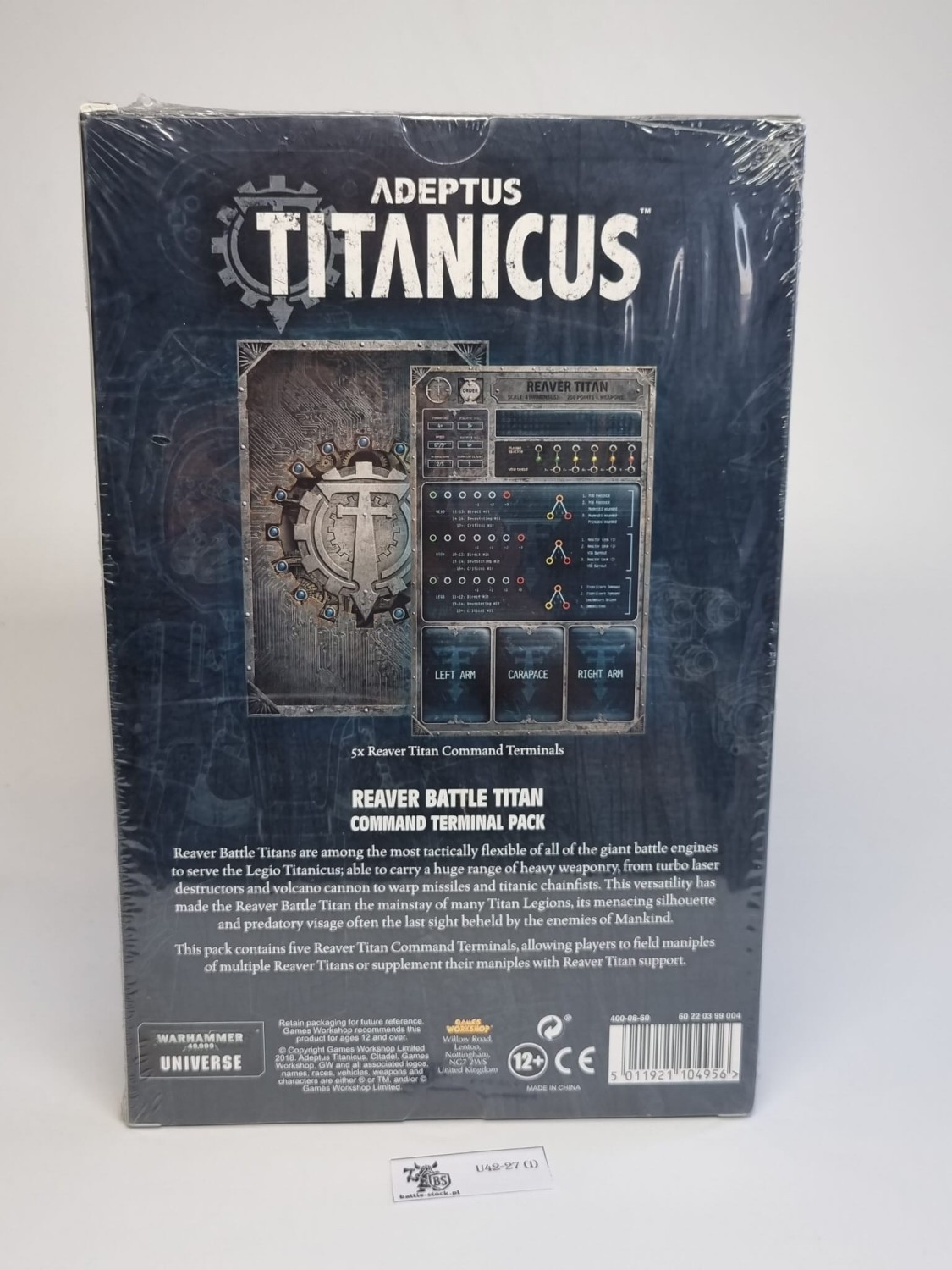 Reaver Battle Titan Command Terminal Pack