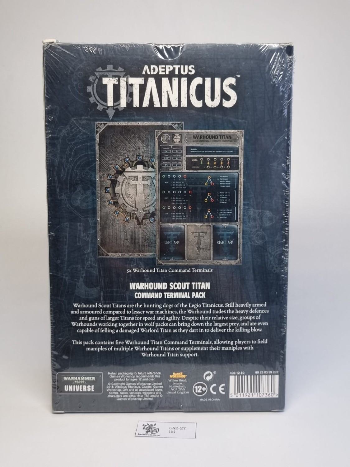 Warhound scout Titan Command Terminal Pack