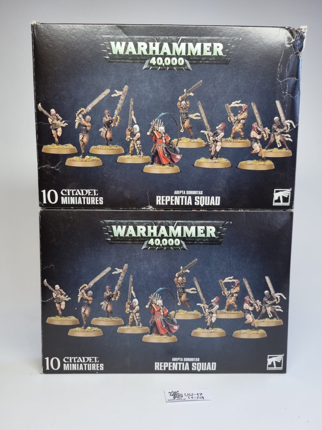 40k sisters of battle repentia squad (20 modeli)