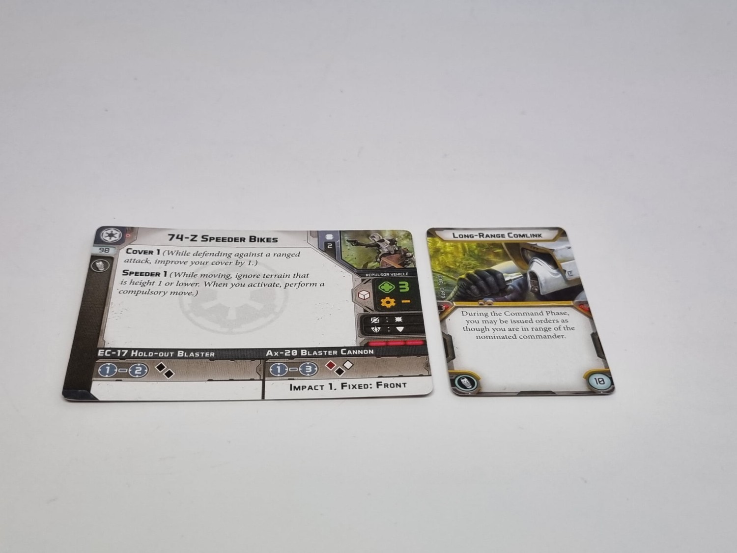 Star wars legion speeders x3