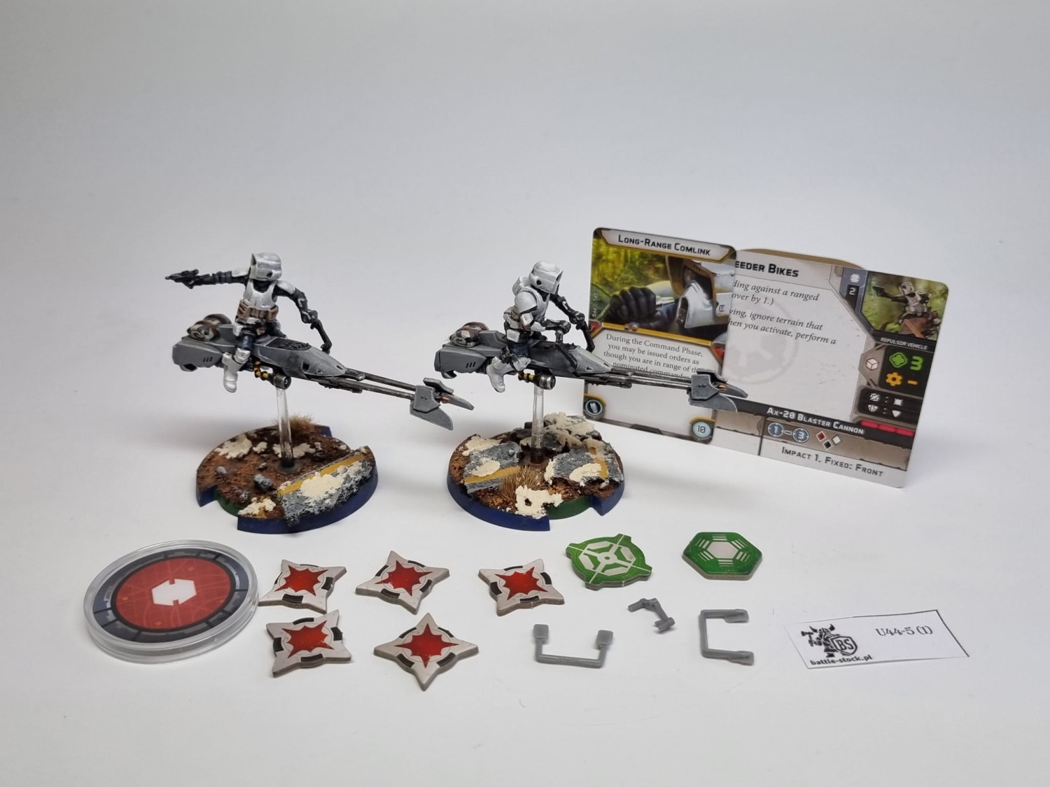 Star wars legion speeders x2