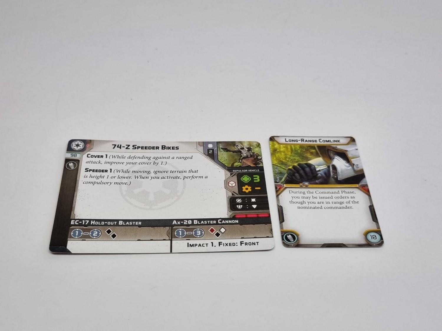 Star wars legion speeders x2