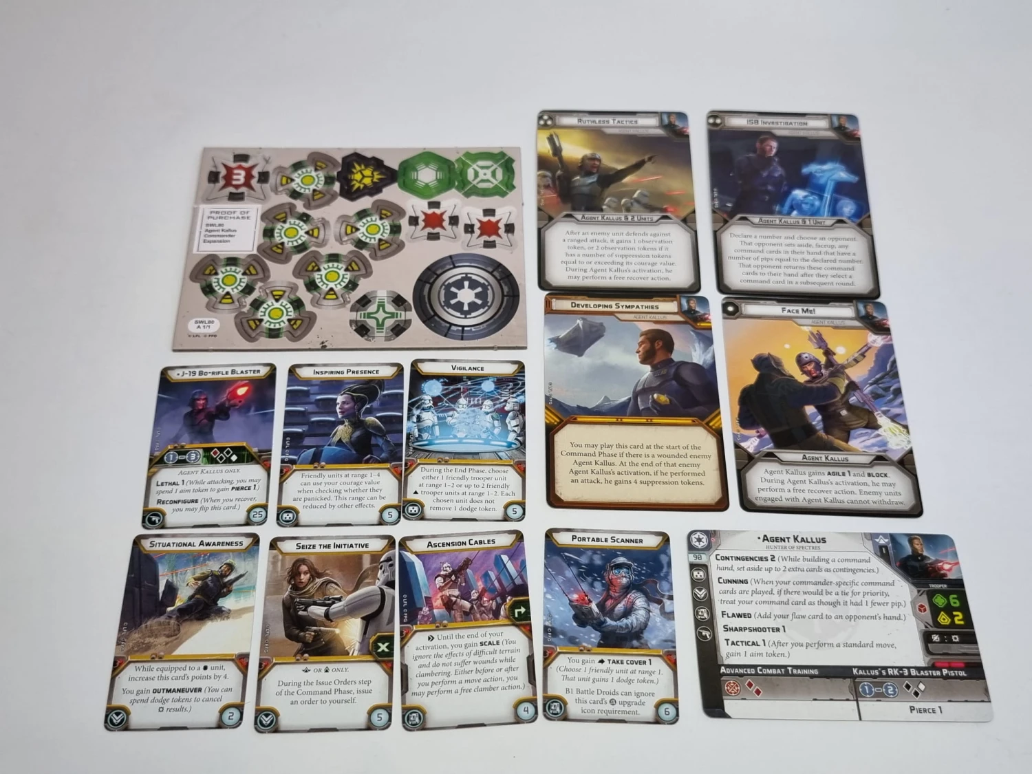 Star wars legion Agent Kallus