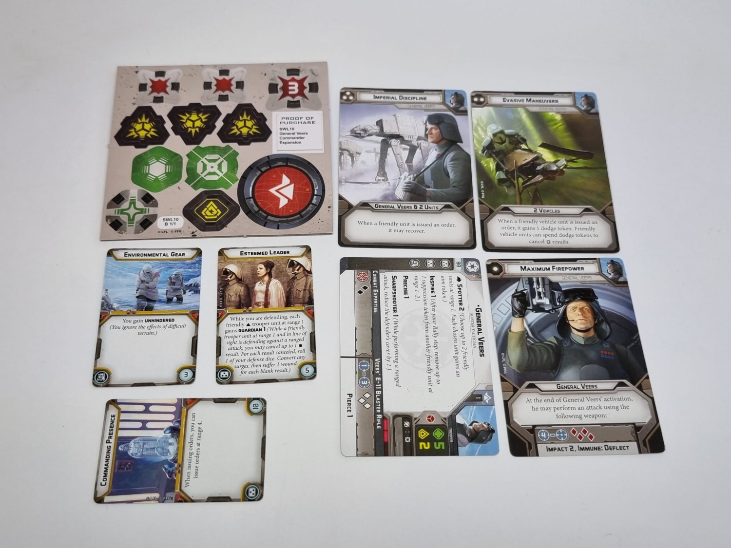Star wars legion generał Veeres