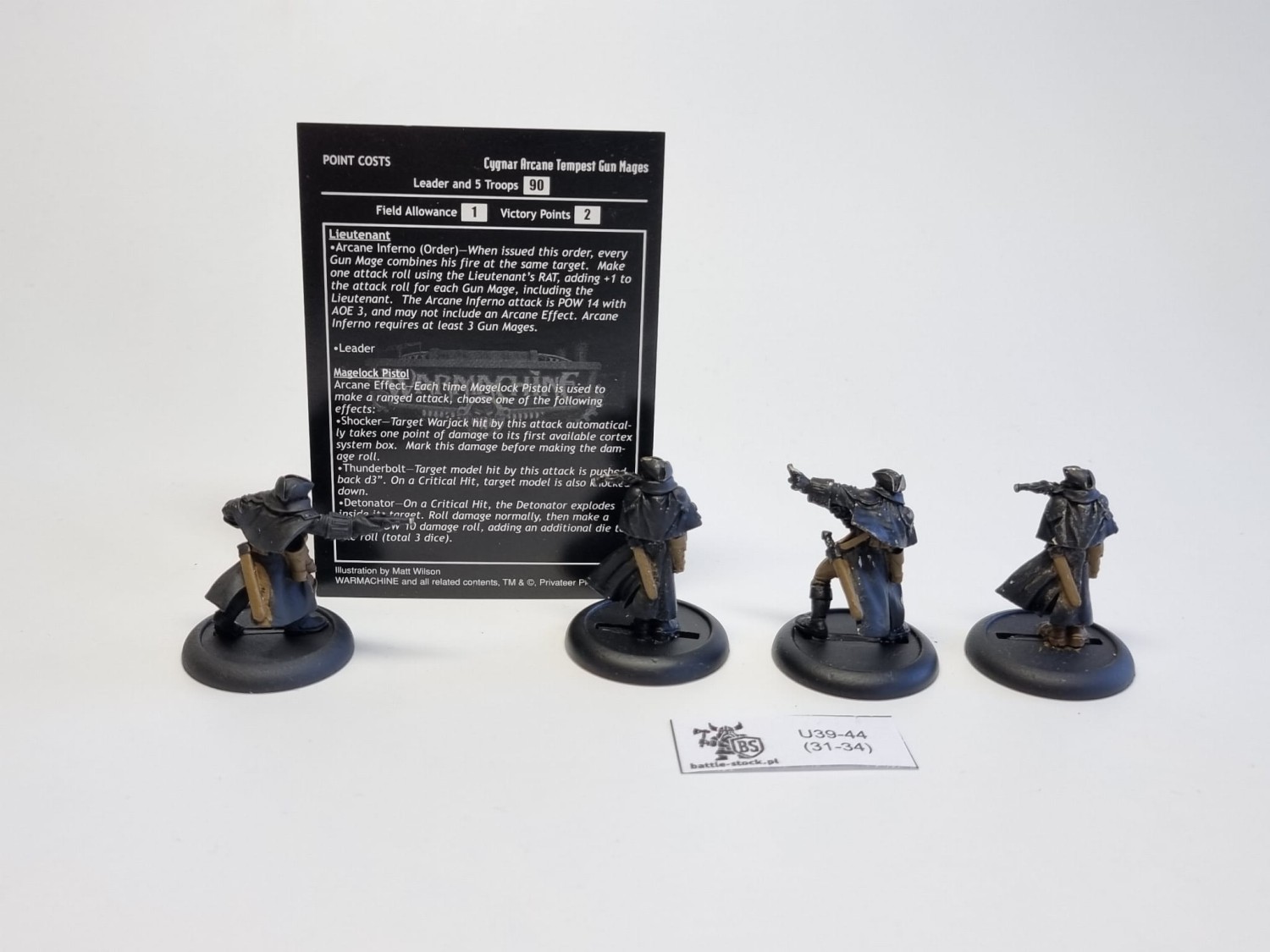 Warmachine arcane tempest gun mages