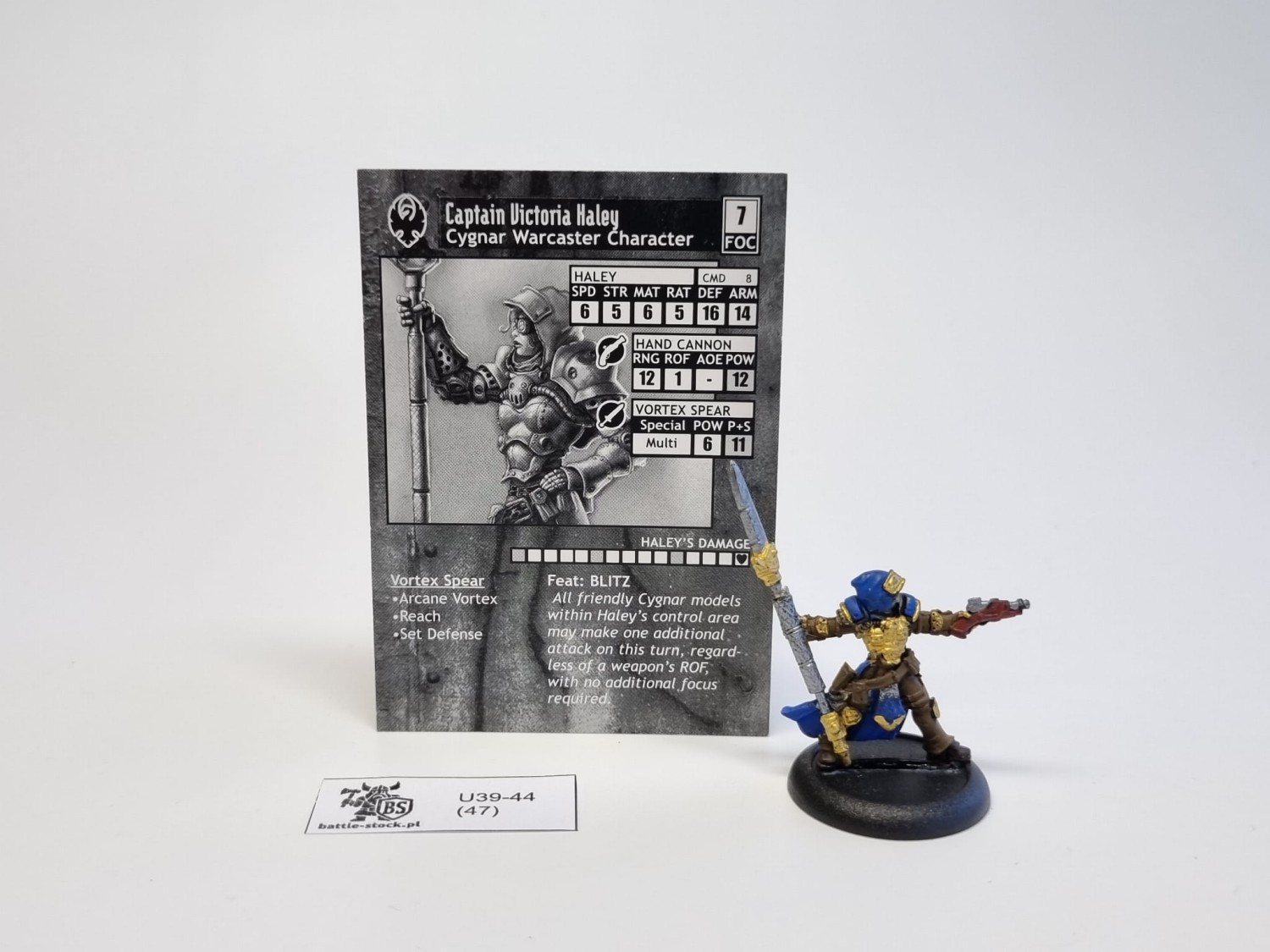 Warmachine captain victoria haley
