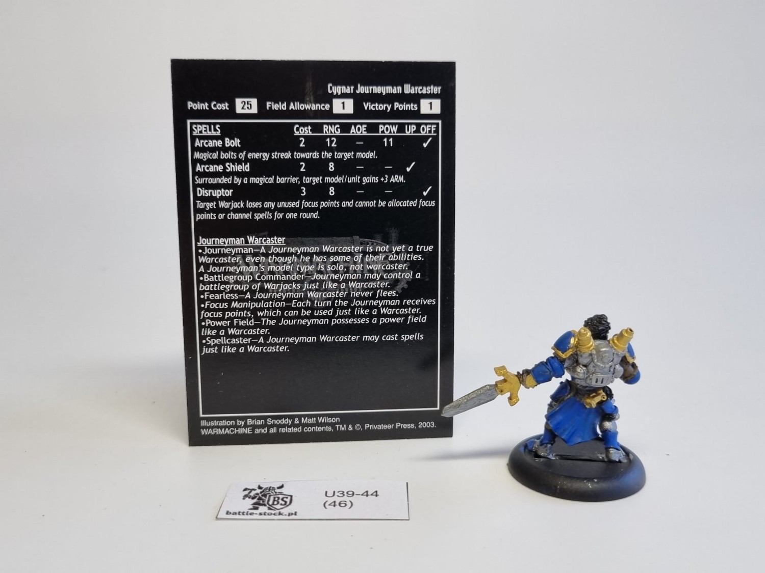 Warmachine journeyman warcaster