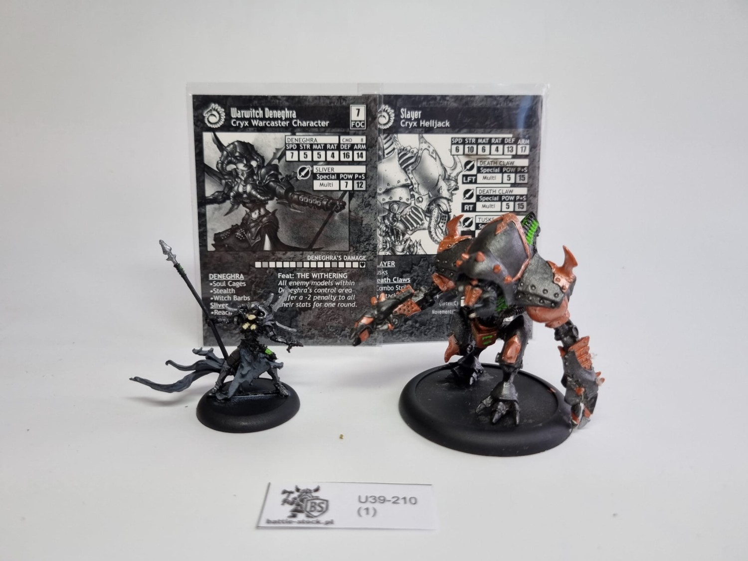 warmachine box wybrakowany battlegroup Cryx