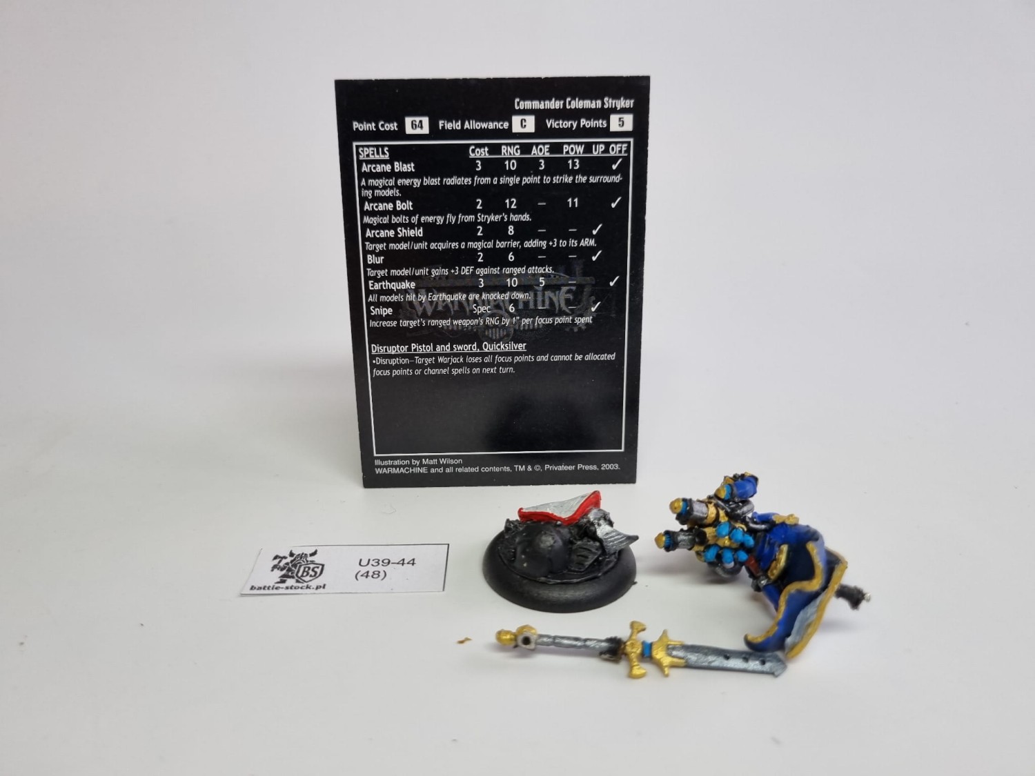 Warmachine coleman stryker
