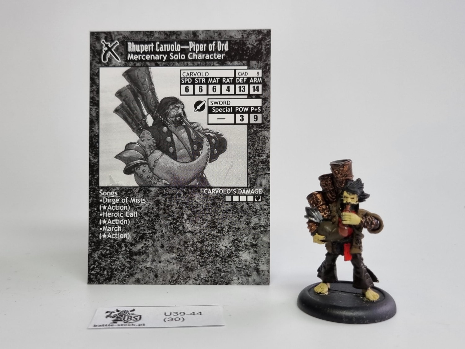 Warmachine piper of ord