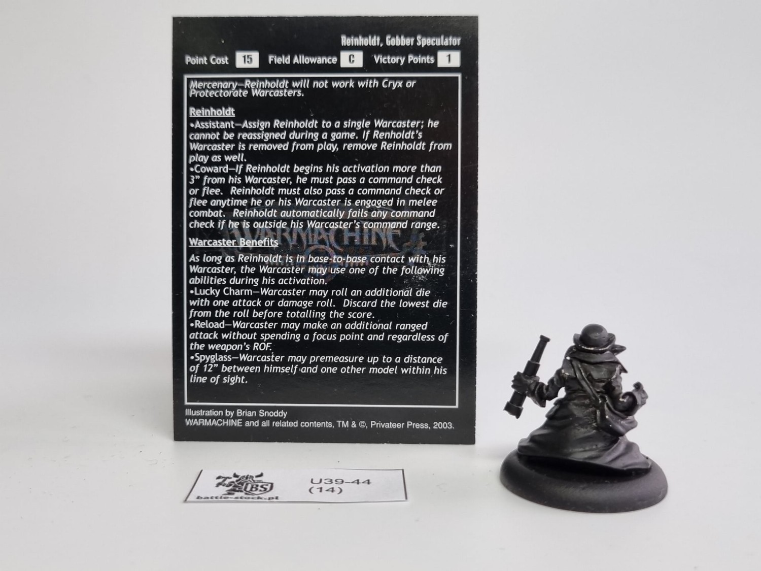 Warmachine gobber speculator