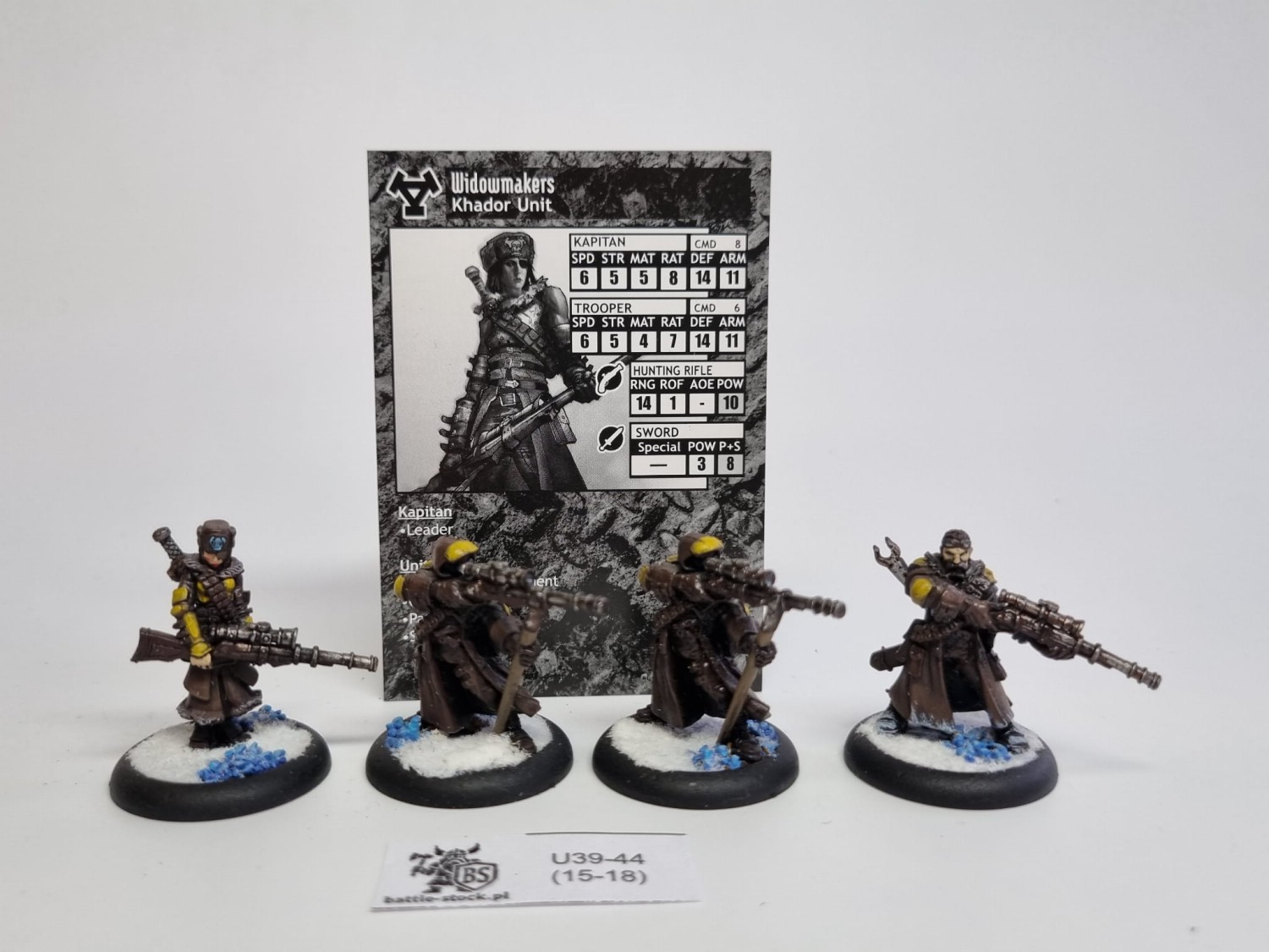 Warmachine widowmakers khador