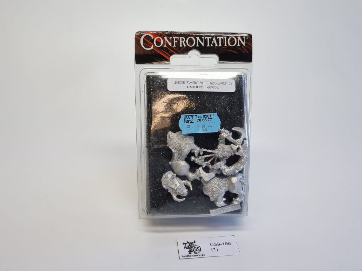 limtowany Confrontation blister younger dwarf on razorback