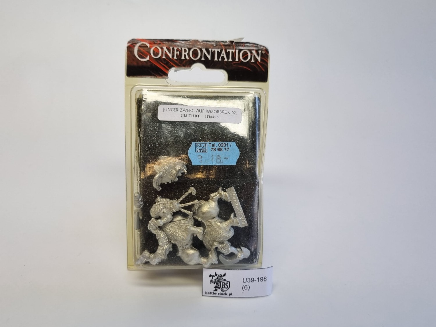 limtowany Confrontation blister younger dwarf on razorback