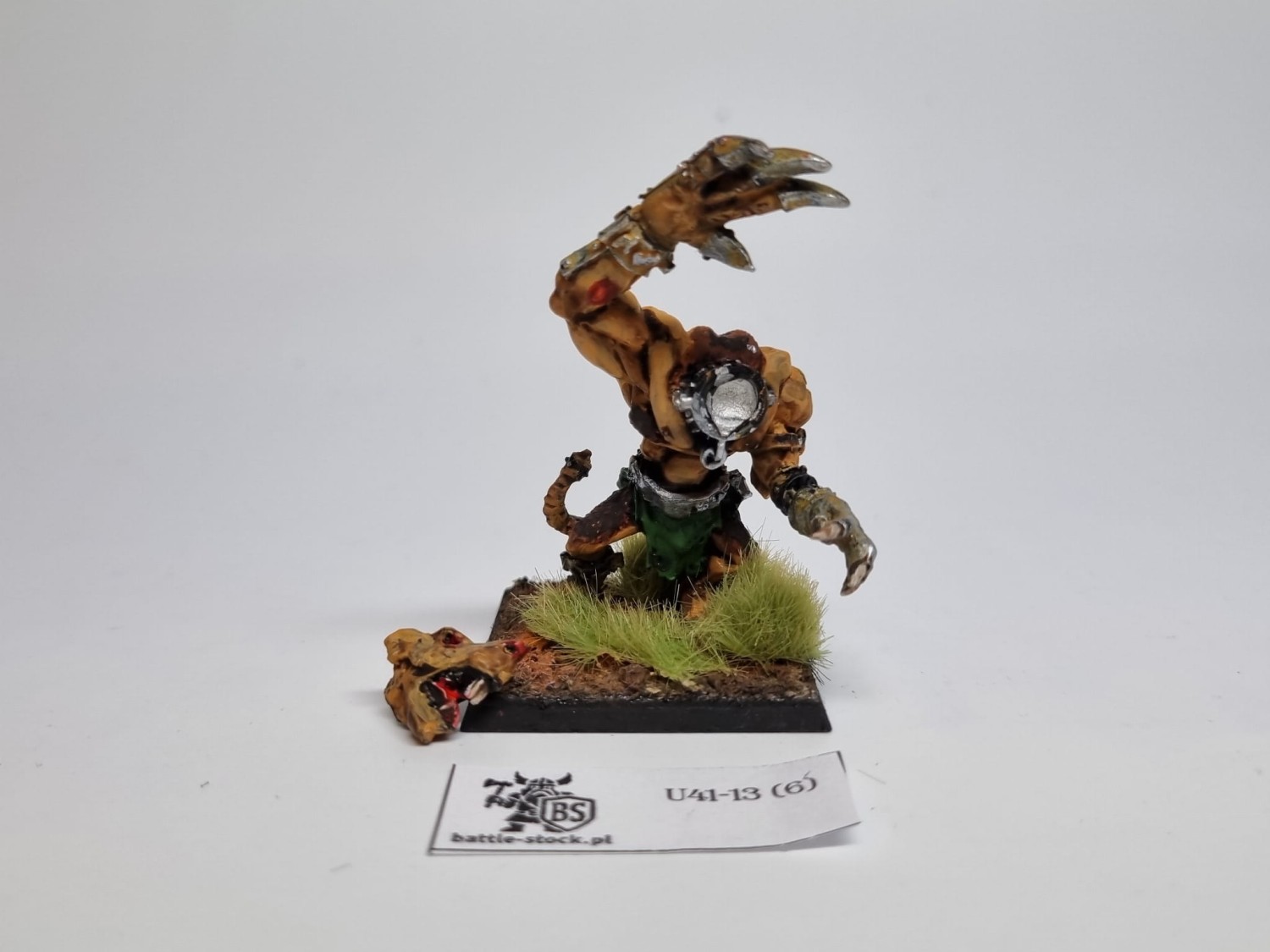 WFB rat ogre M z głową plastik