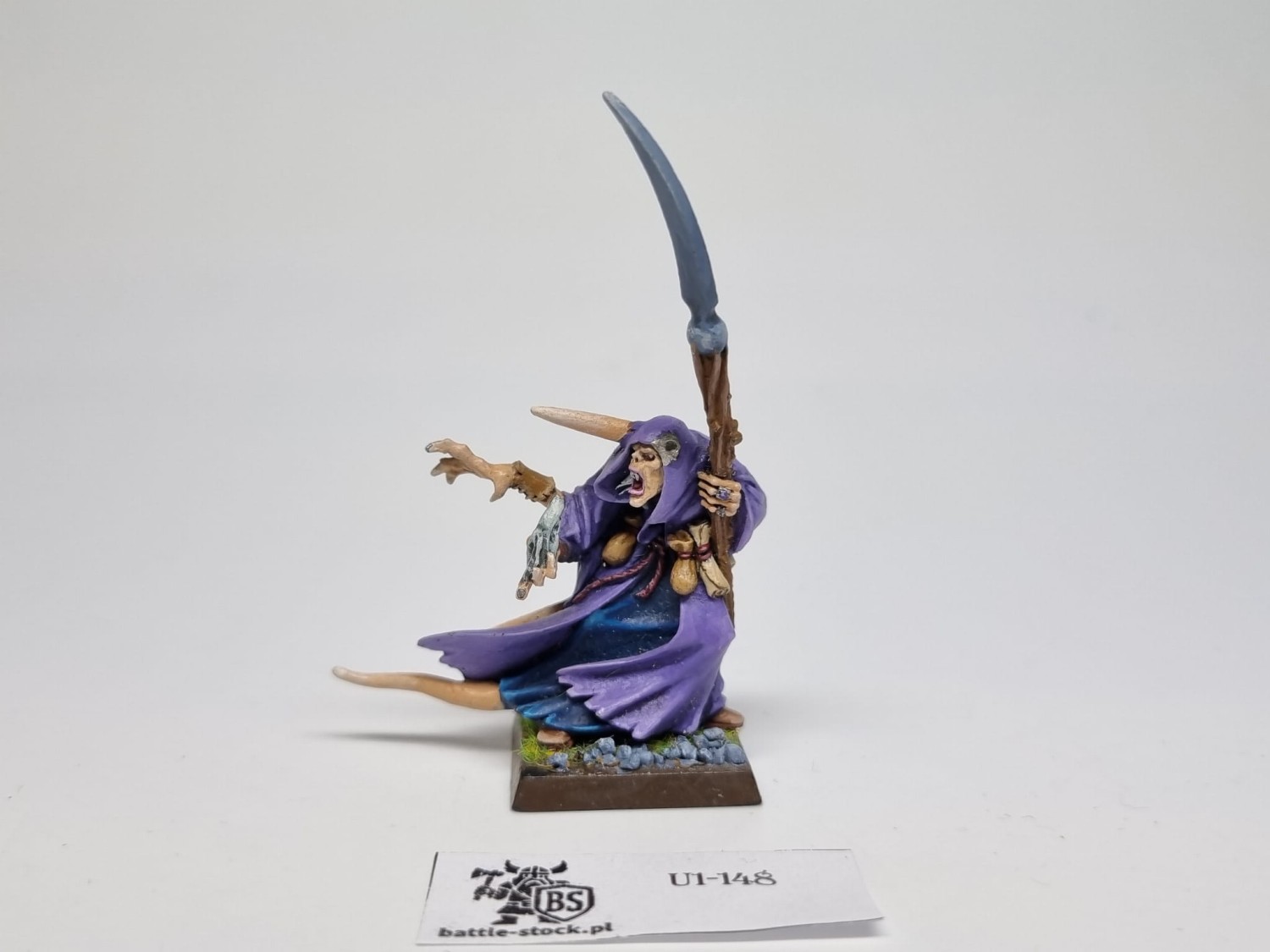 WFB limitowany chaos sorcerer z dorabianym ostrzem laski