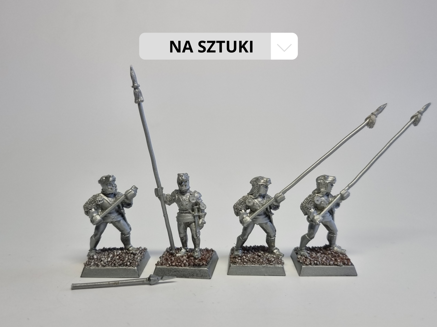 WFB leopold's leopard company szary podkład
