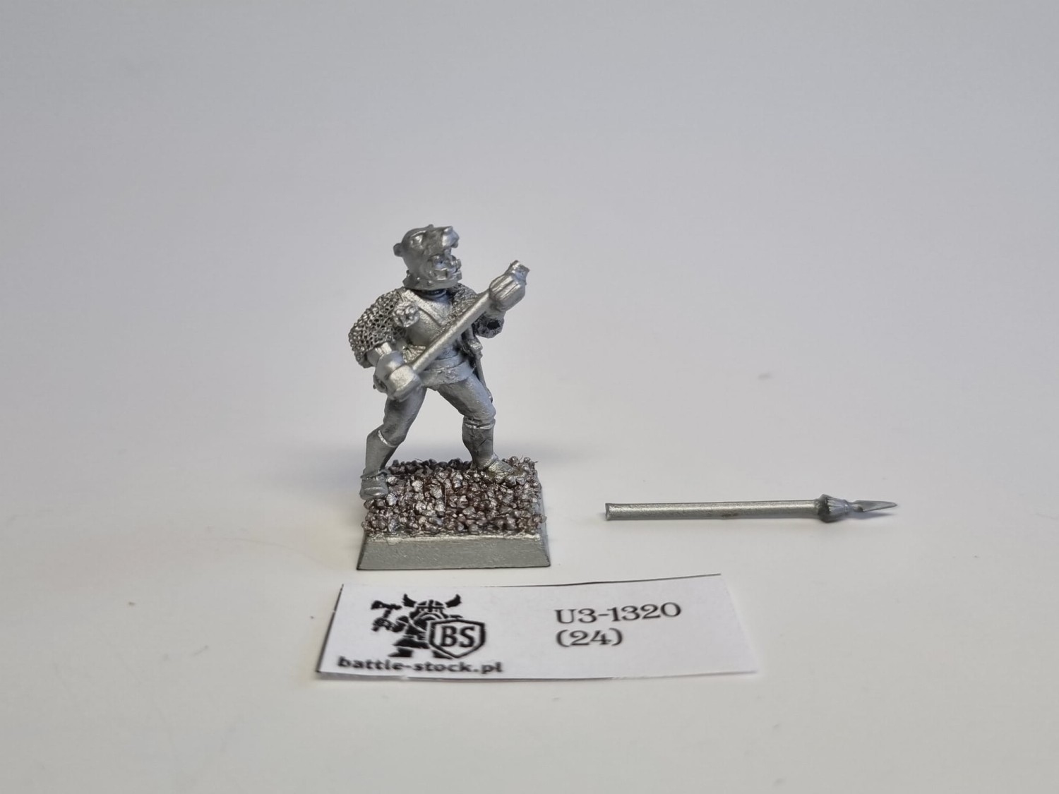 WFB leopold's leopard company szary podkład