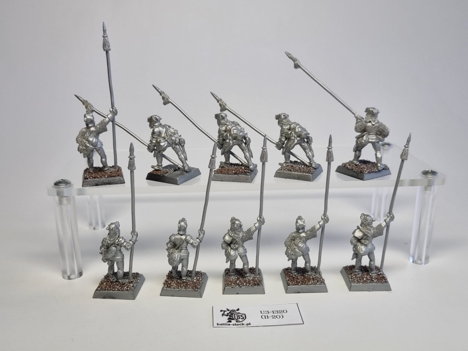 WFB leopold's leopard company szary podkład