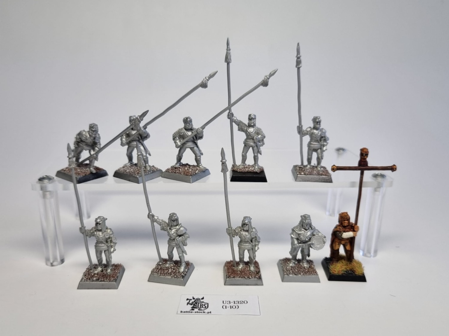 WFB leopold's leopard company szary podkład