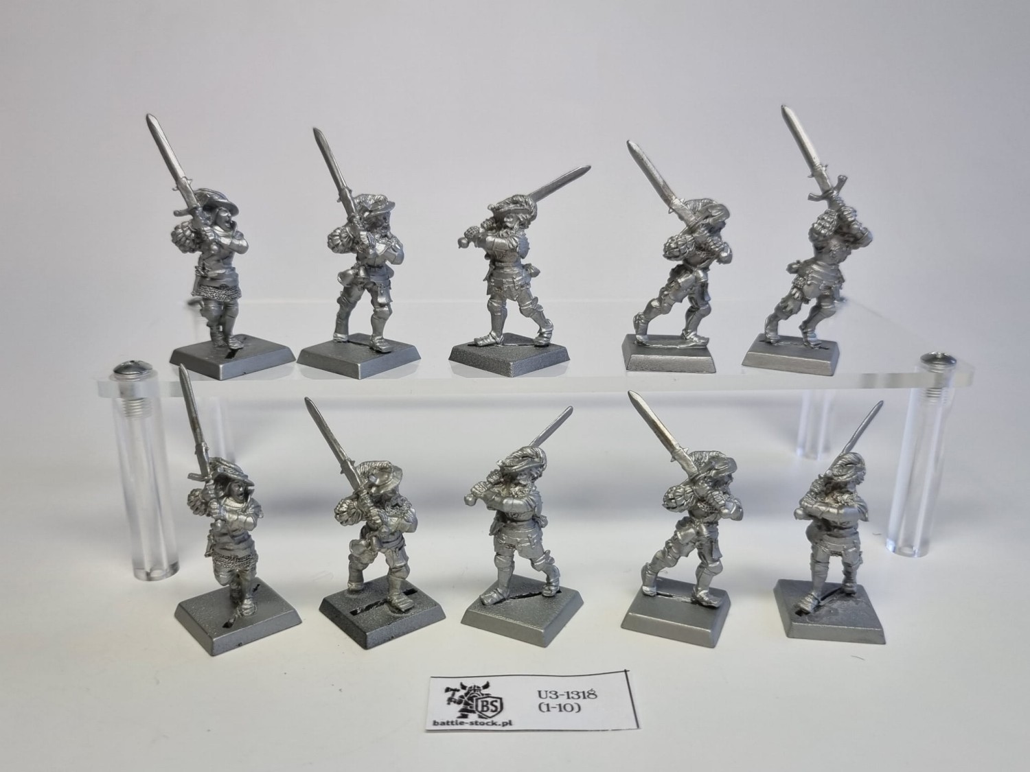 WFB greatswords srebrny podkład