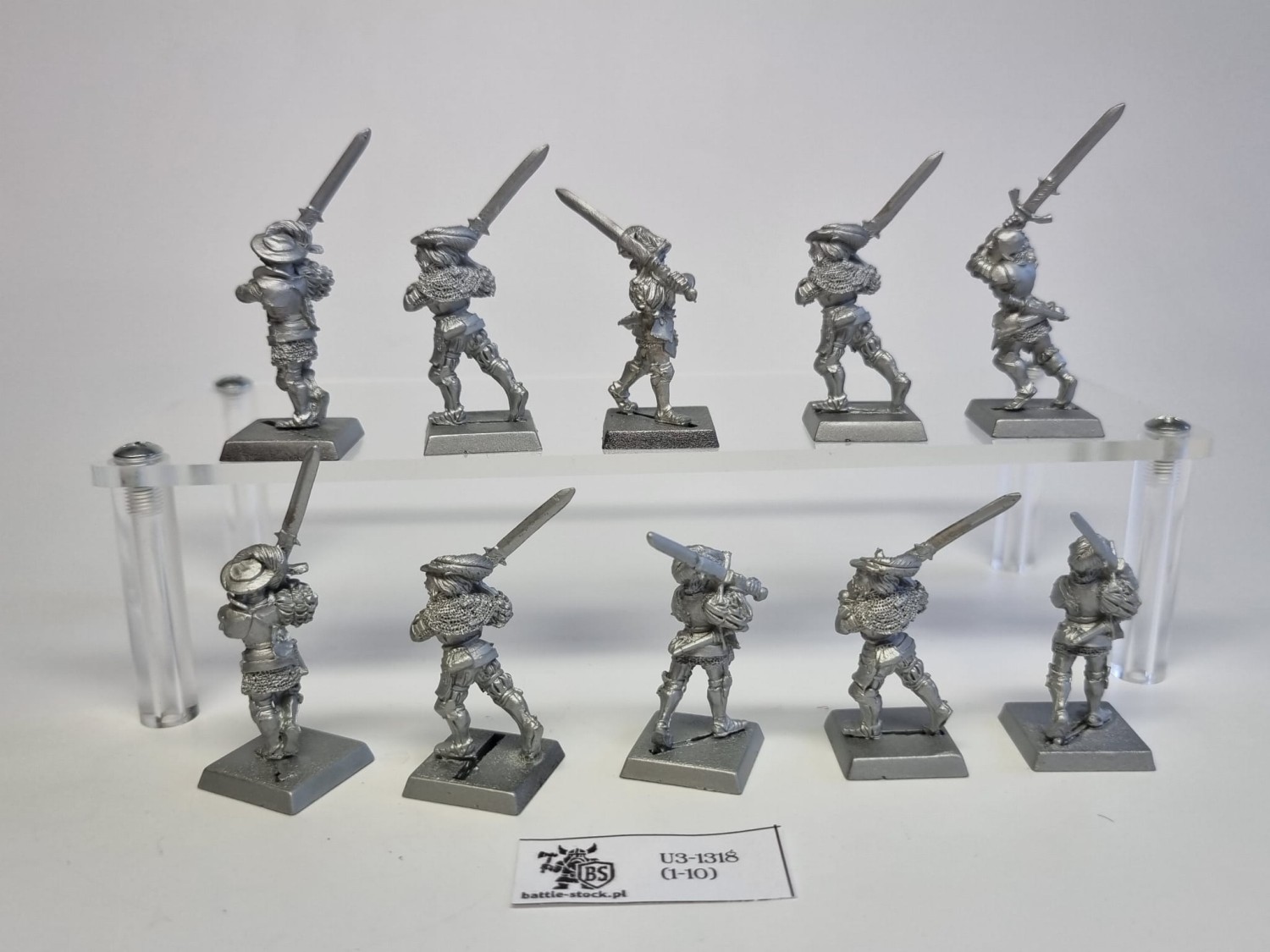 WFB greatswords srebrny podkład