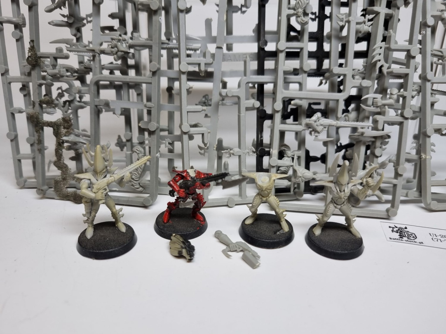 40k Dark Eldar warriors monopose