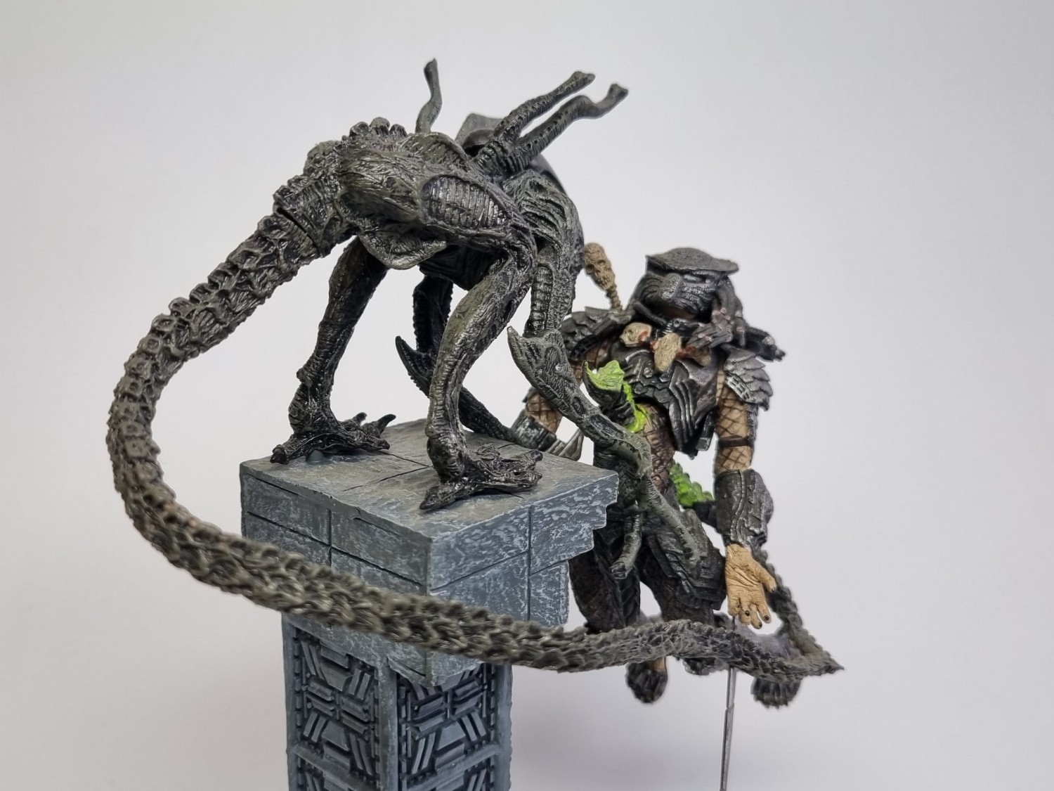 Mcfarlane 2005 alien vs predator diorama