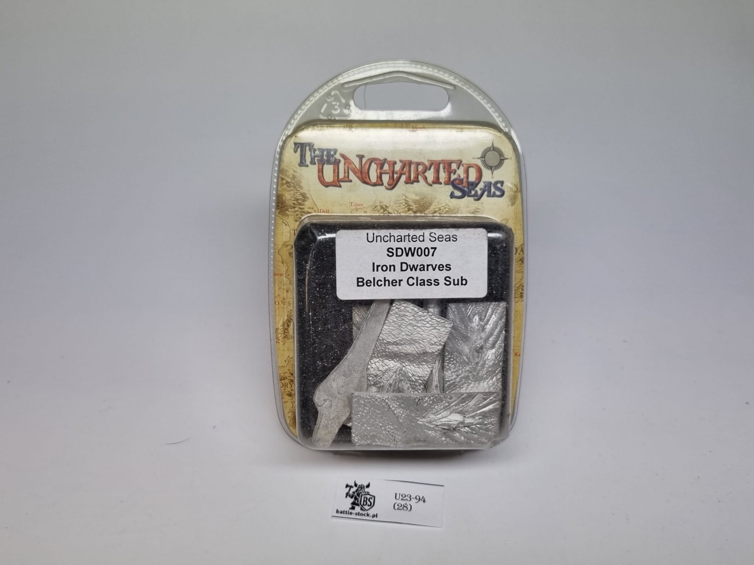 The uncharted seas iron Dwarves belcher class sub