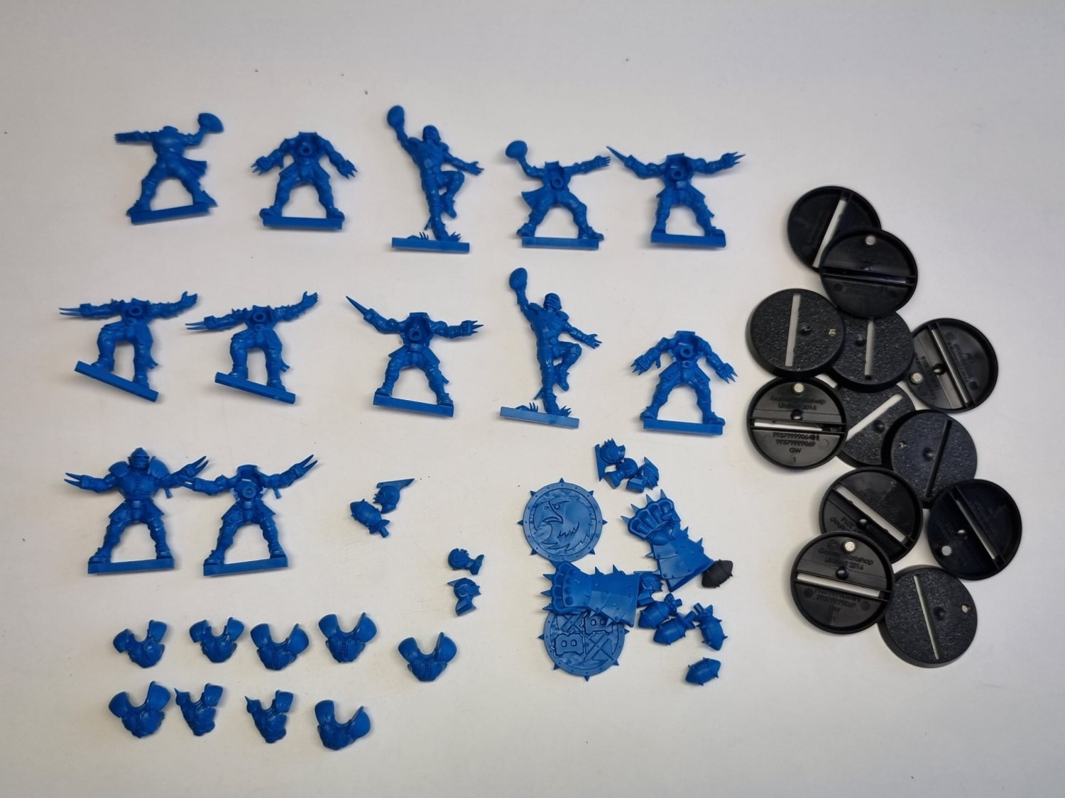 Blood bowl starter 1 team cały i 1/3 + karty + plansza