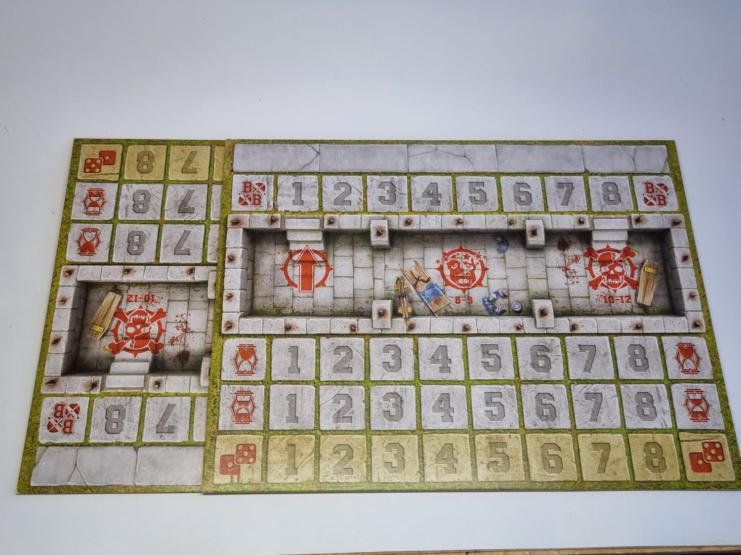 Blood bowl starter 1 team cały i 1/3 + karty + plansza