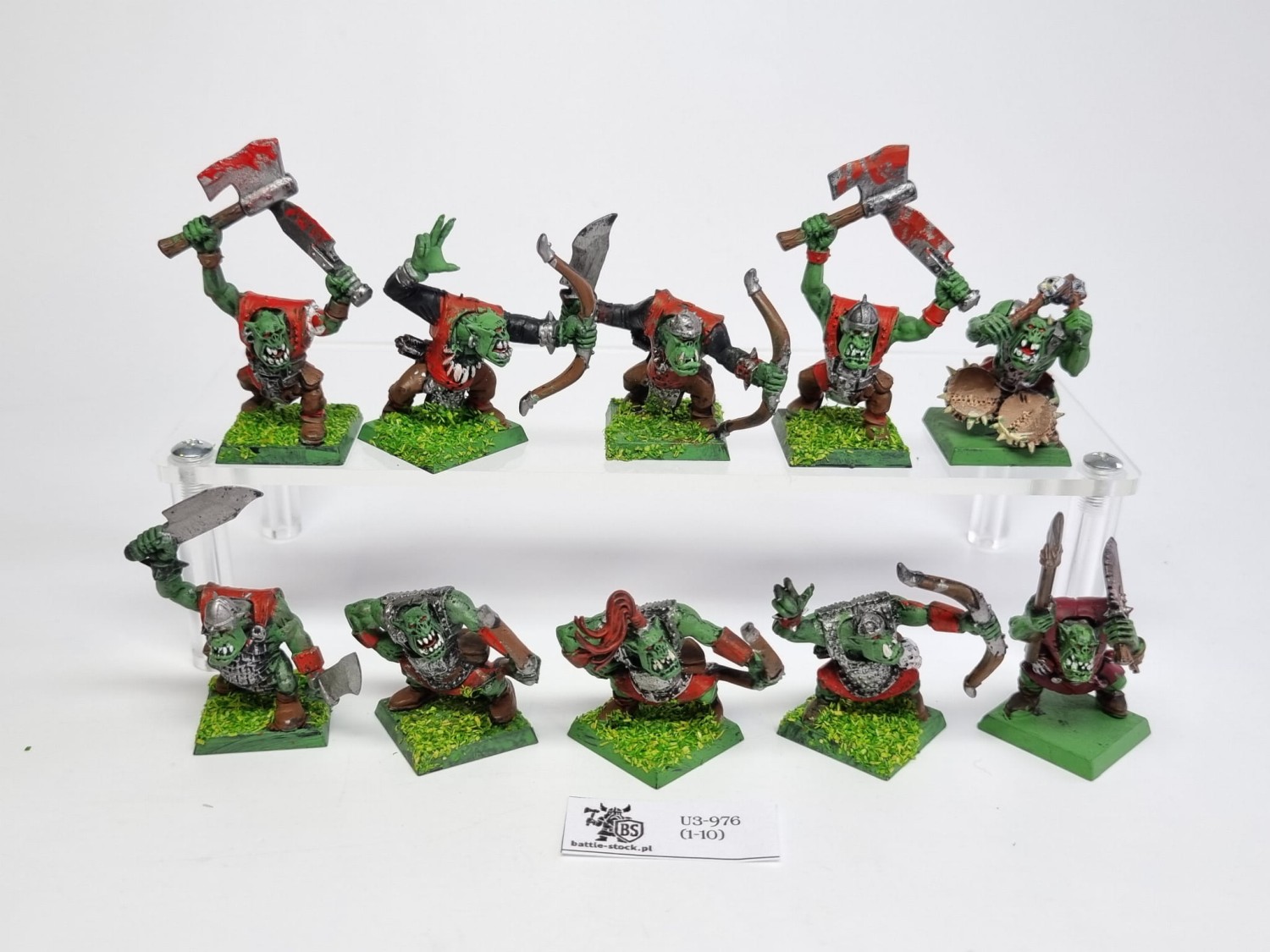 WFB Orc Boyz &amp; Orc Arrer Boyz