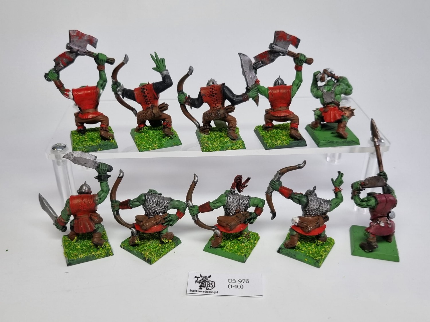 WFB Orc Boyz &amp; Orc Arrer Boyz