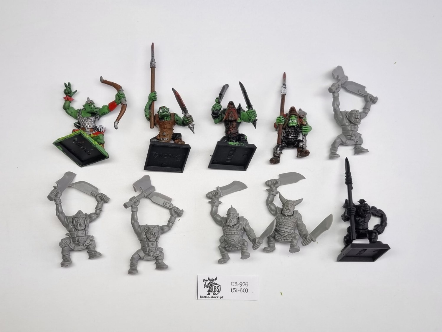 WFB Orc Boyz &amp; Orc Arrer Boyz