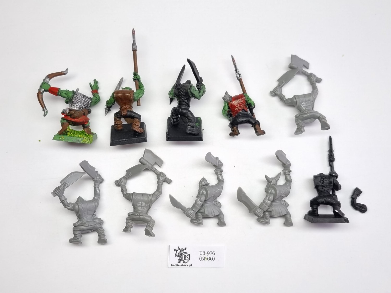 WFB Orc Boyz &amp; Orc Arrer Boyz