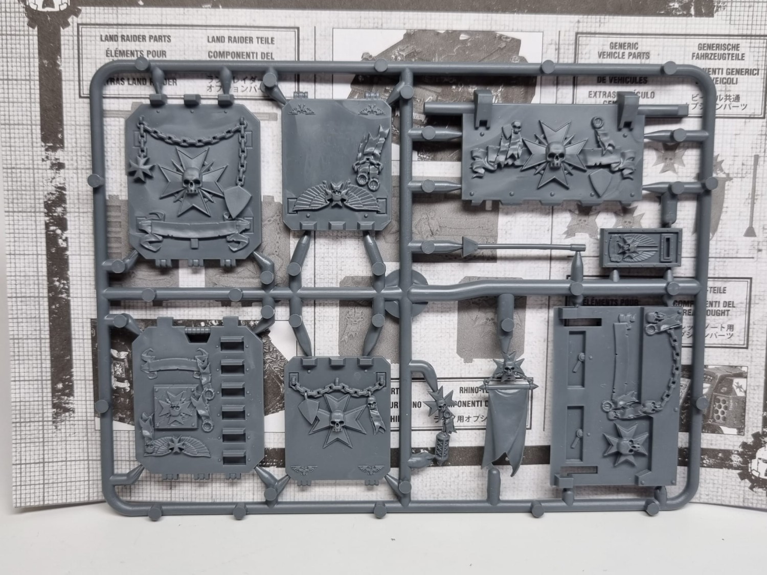 40k wypraska upgrade pack BT pojazdy OOP