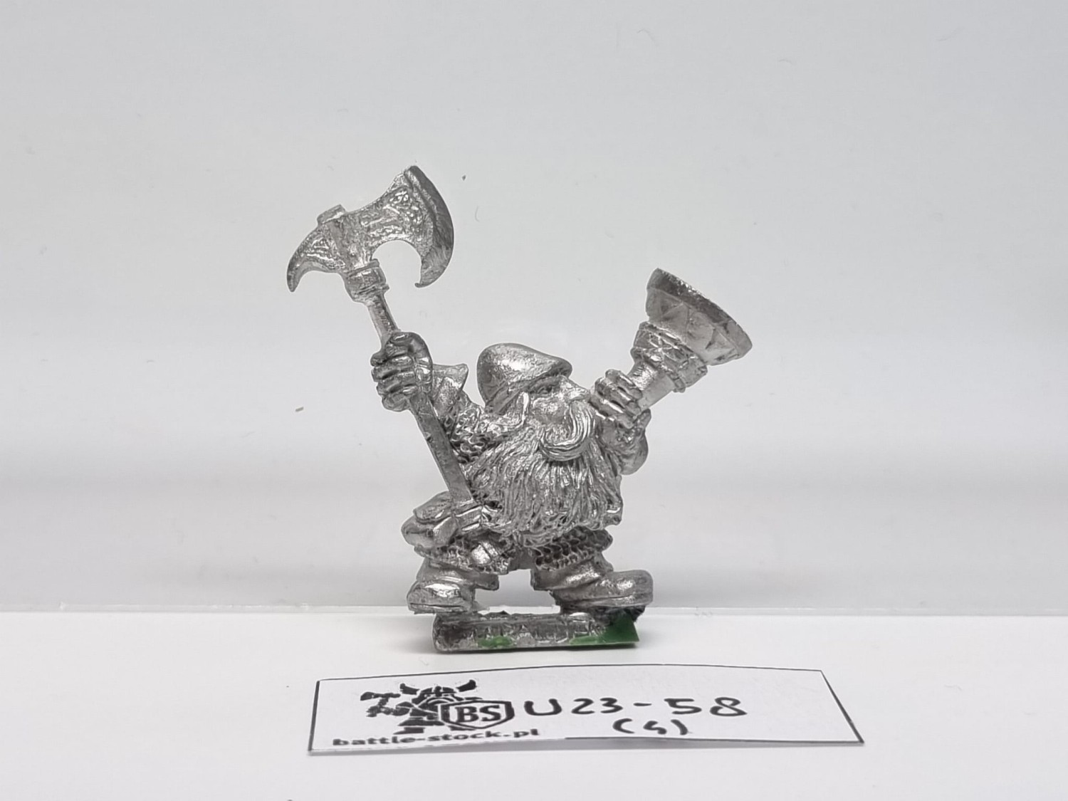 WFB dwarf miner musician konwersja