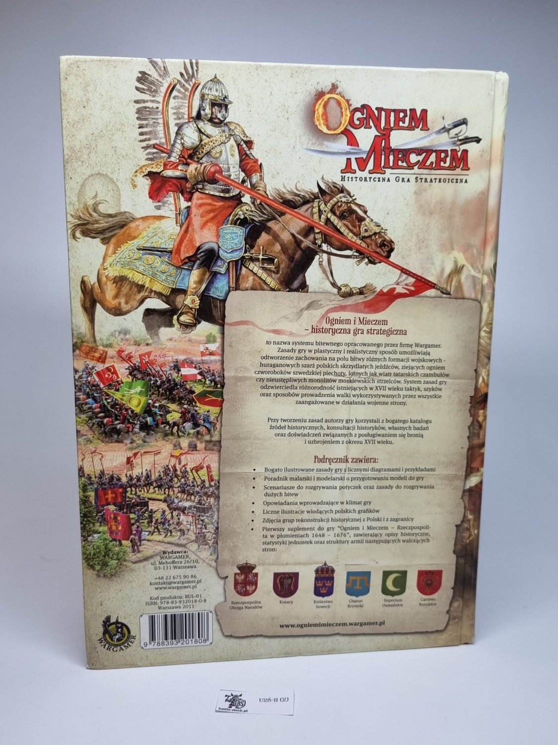 Ogniem i mieczem historyczna gra strategiczna podręcznik